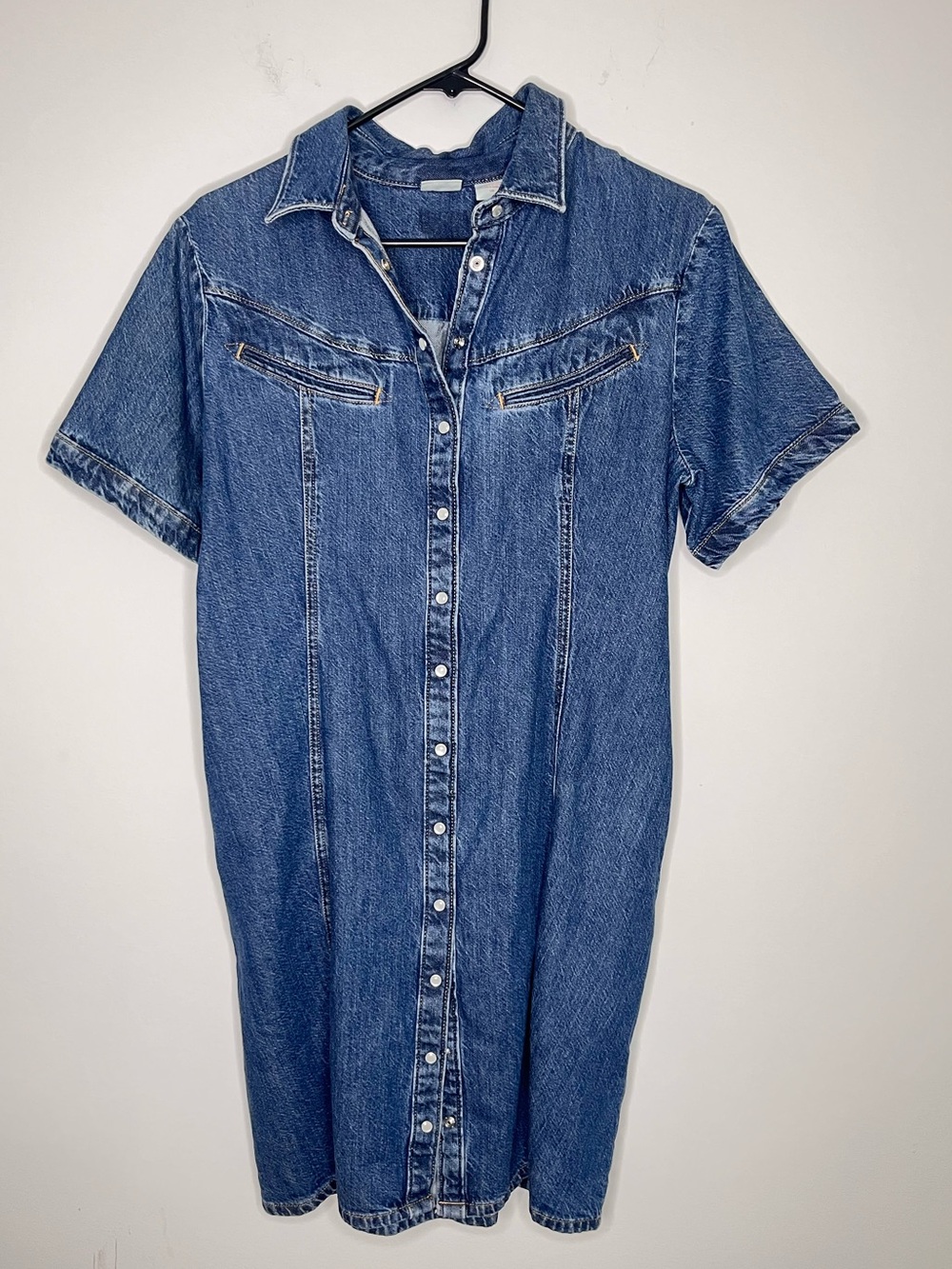 Levi's Women's Rinoa Denim Dress Size L Cotton 100% - Picture 3 of 16